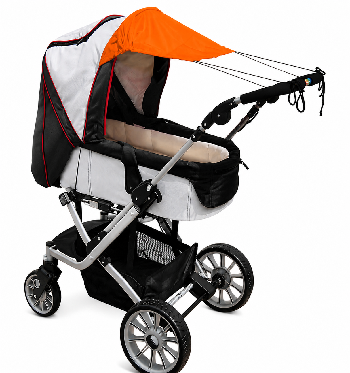 Sonnensegel für Kinderwagen, Serie "Eisbärchen"