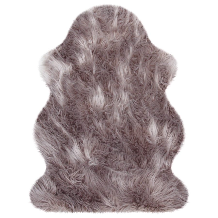 Kunstfell - eine Alternative zum Echtfell (taupe)