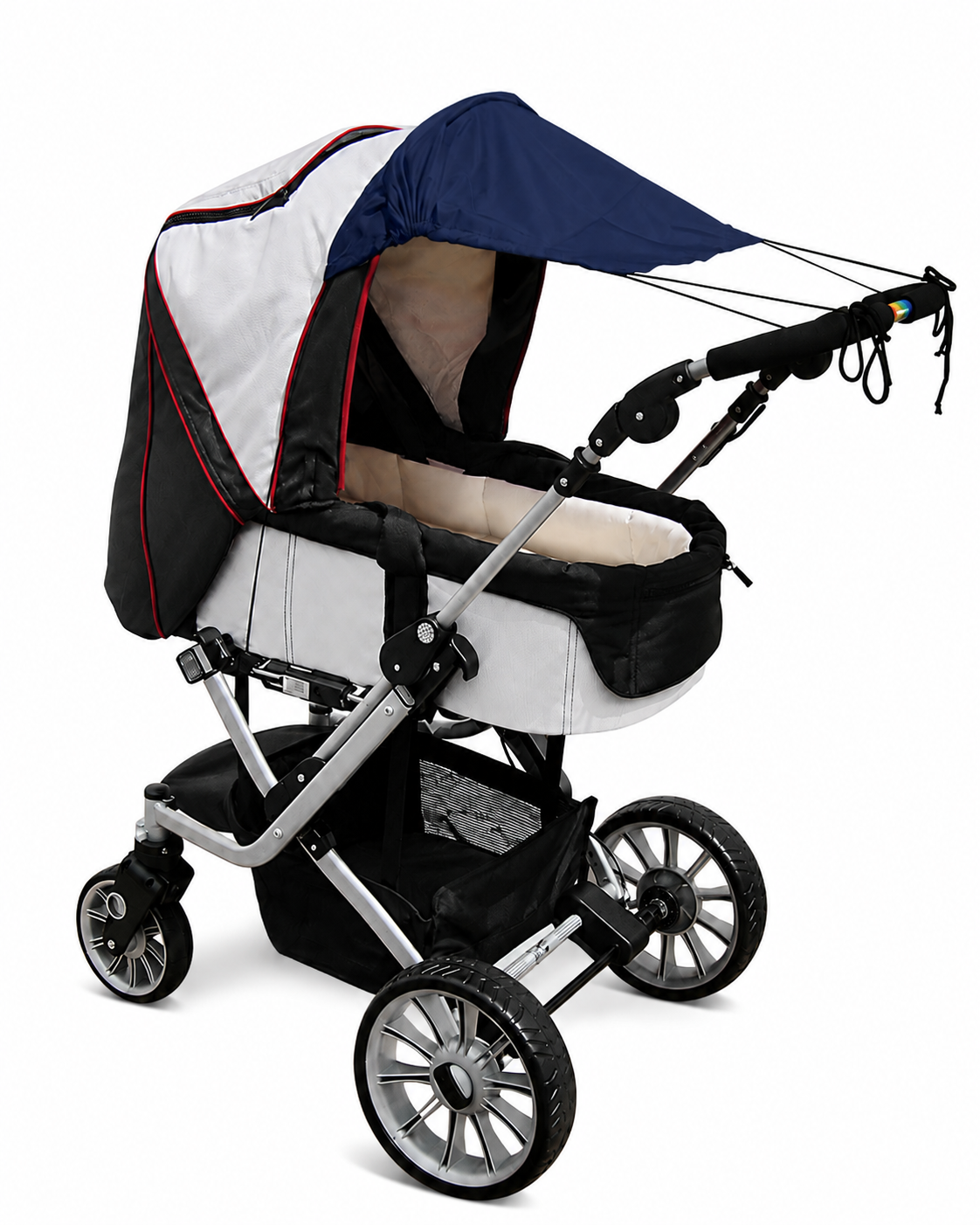 Sonnensegel für Kinderwagen, Serie "Eisbärchen"