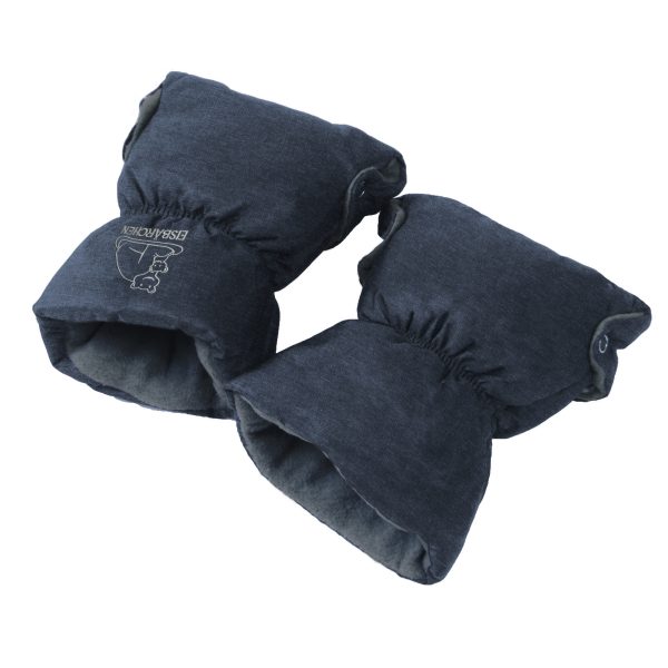 Handwärmer (blau meliert/blau)