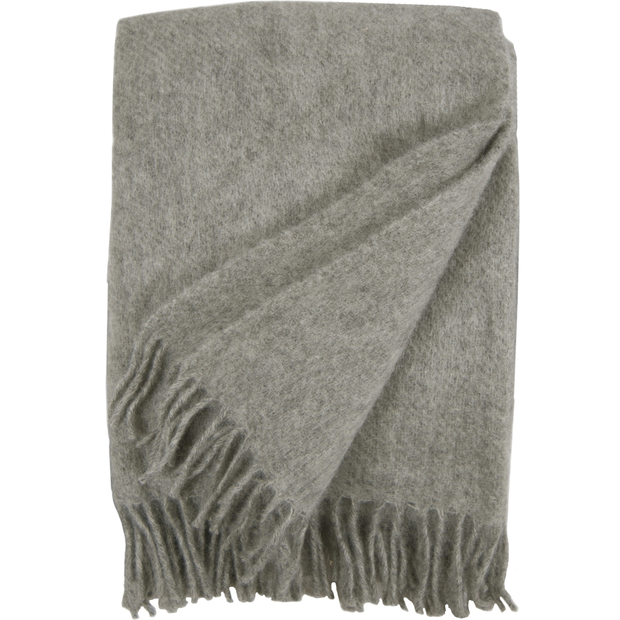 Wolldecke (grau)