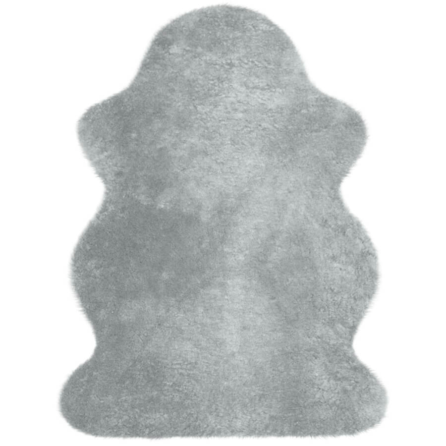 Geschorene australische Lammfelle (silber)