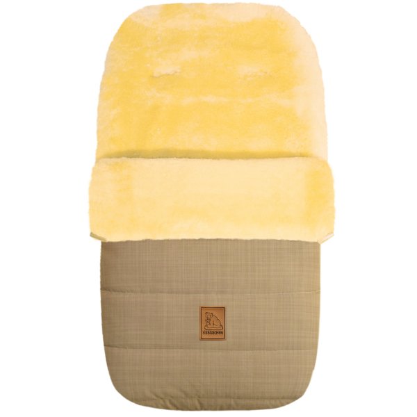 Lammfellfußsack (beige)