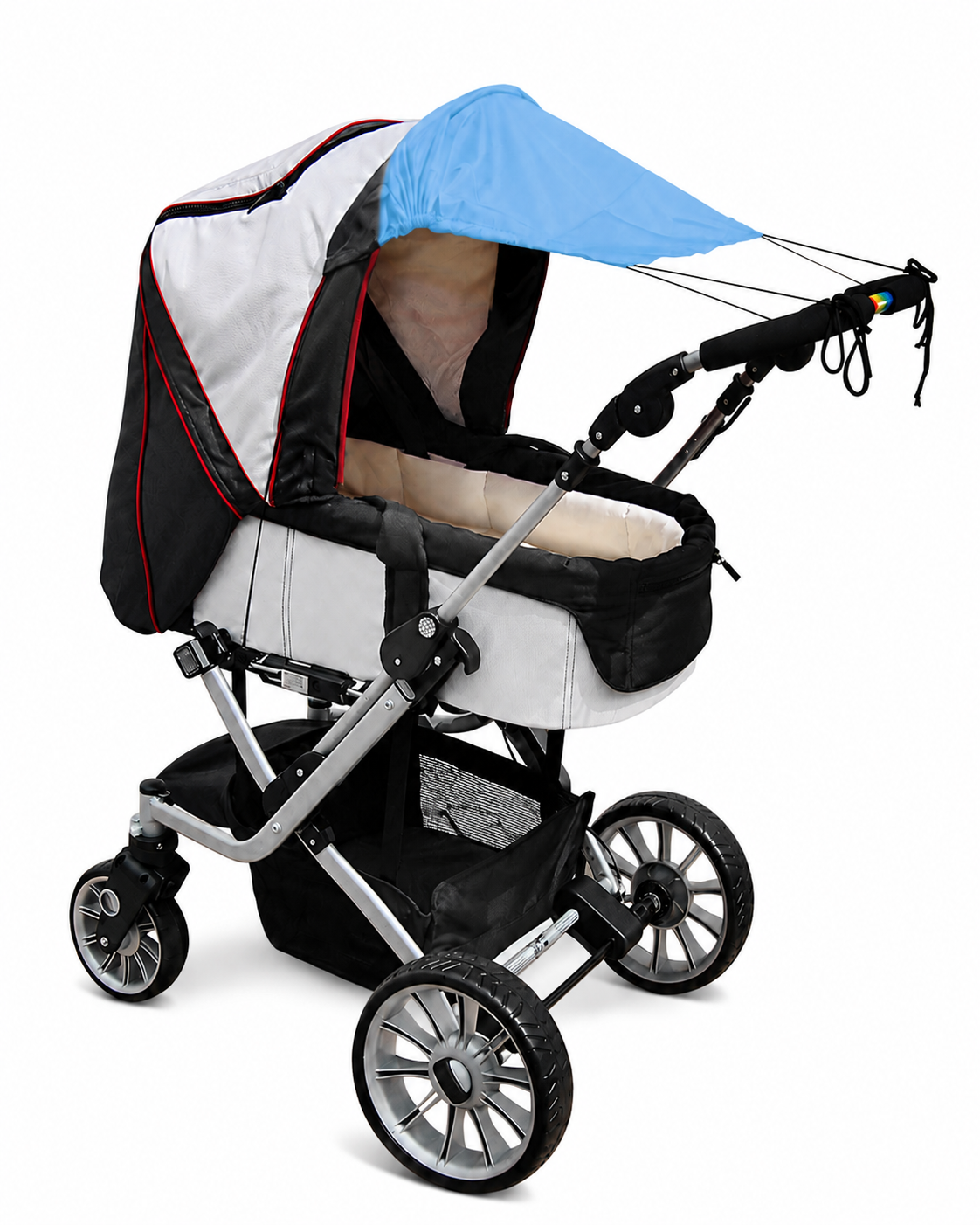 Sonnensegel für Kinderwagen, Serie "Eisbärchen"