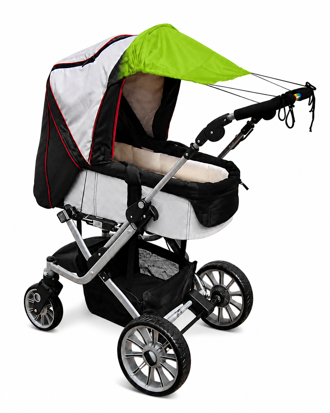 Sonnensegel für Kinderwagen, Serie "Eisbärchen"