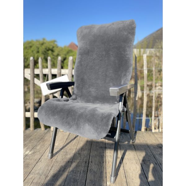 Lammfell-Auflage (grau)