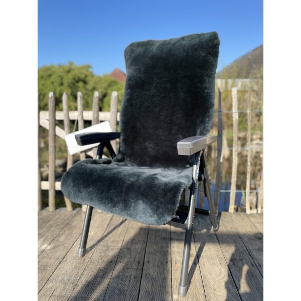 Lammfell-Auflage (anthrazit)