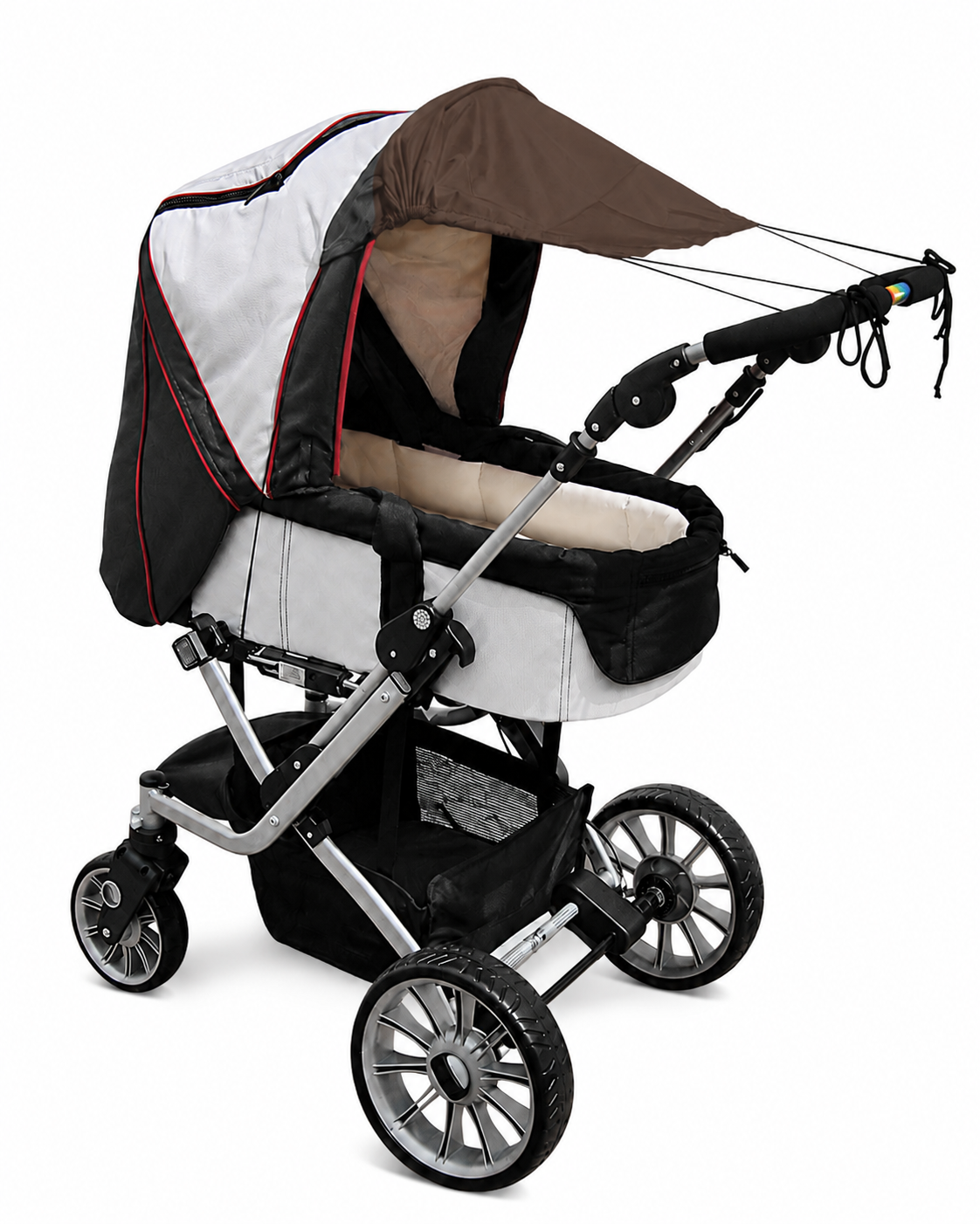 Sonnensegel für Kinderwagen, Serie "Eisbärchen"