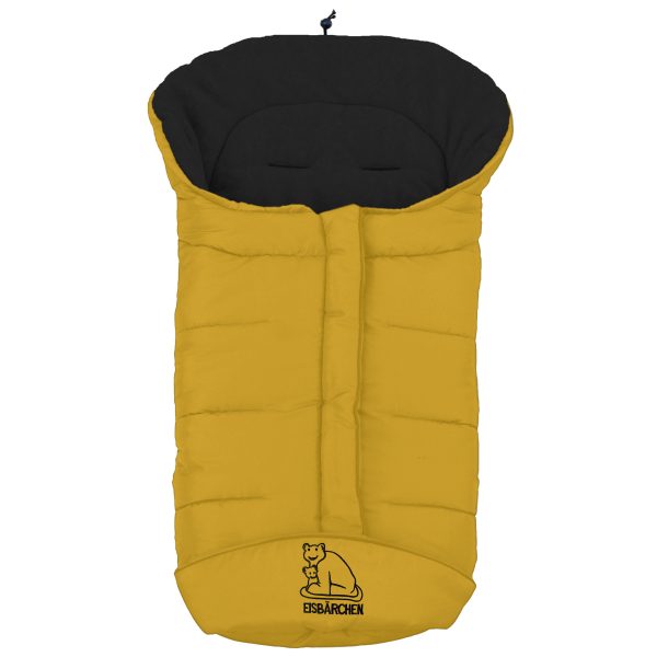 Winterfußsack (ocker/schwarz)