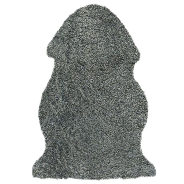 Curly-Lammfell (grau)