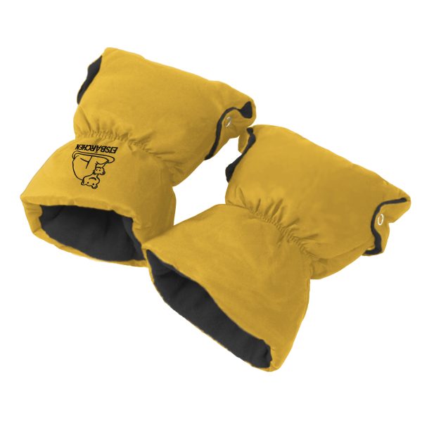 Handwärmer (ocker/schwarz)