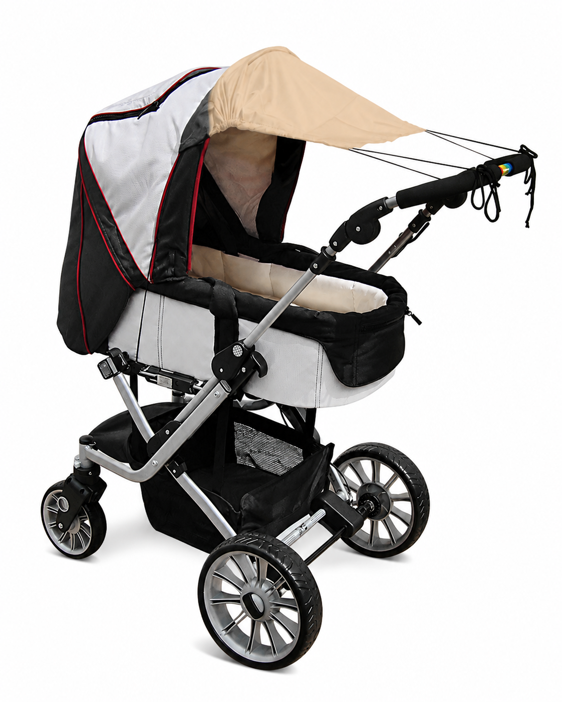 Sonnensegel für Kinderwagen, Serie "Eisbärchen"