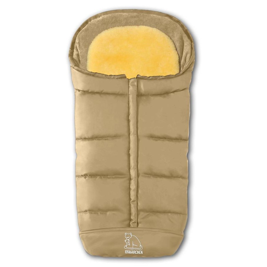 Komfort 2-in-1-Fußsack (beige)