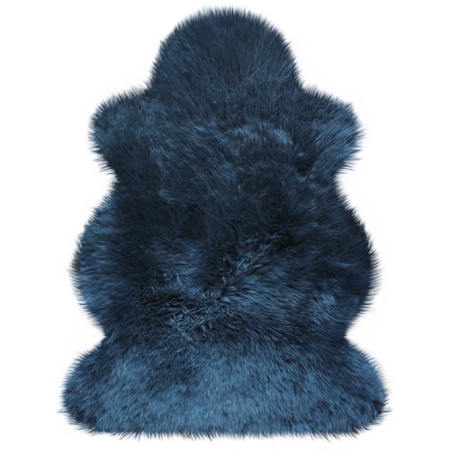 Australisches Lammfell - indigo