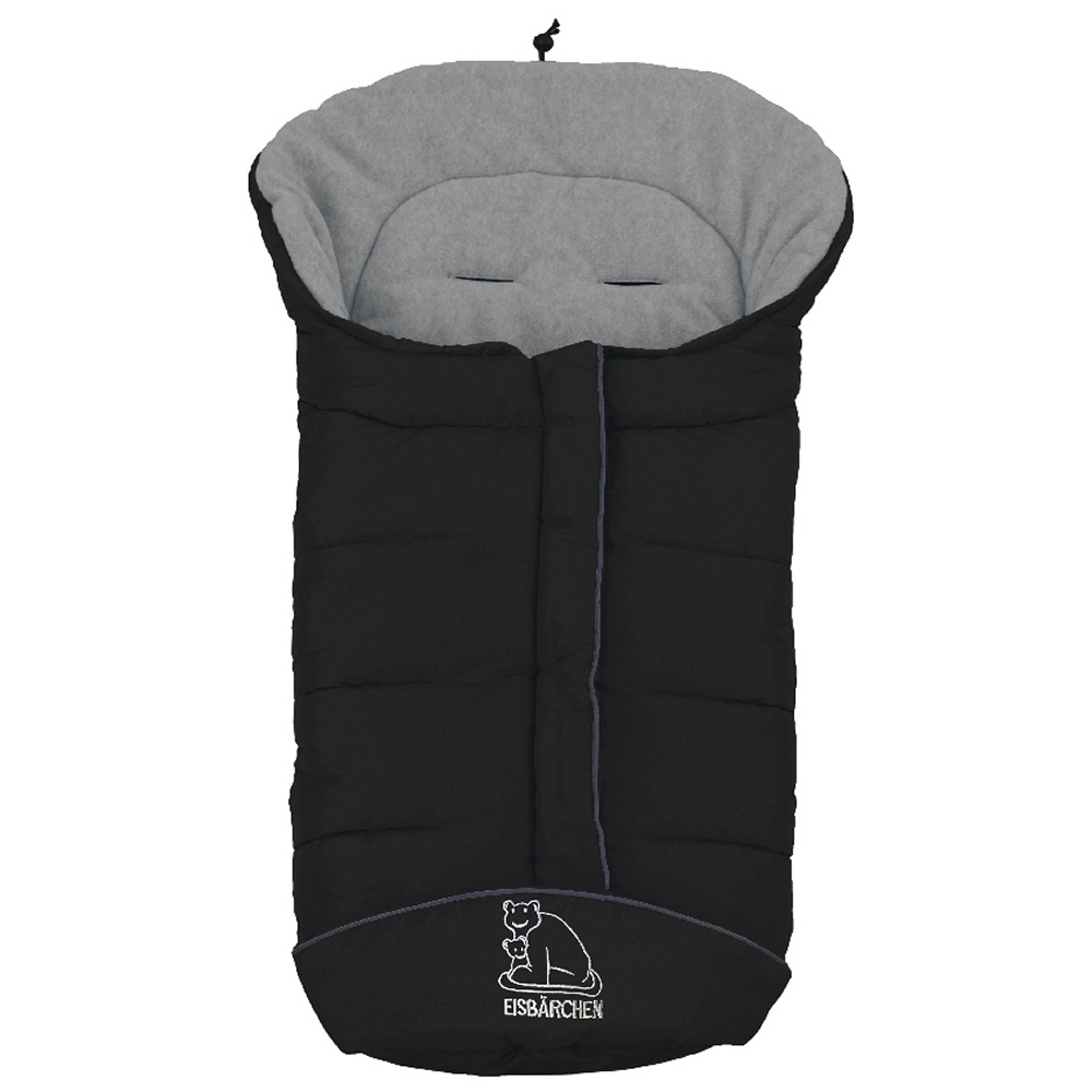 Winterfußsack (schwarz/grau)