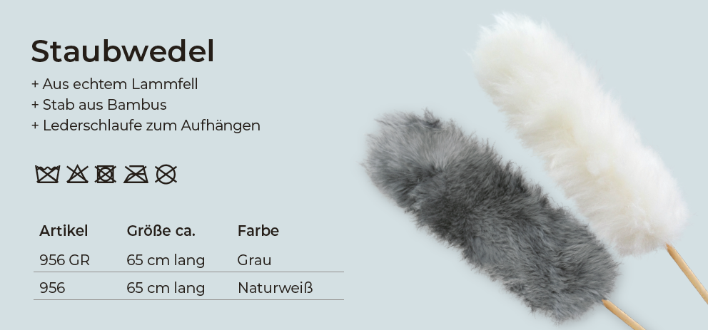 Staubwedel - Grau