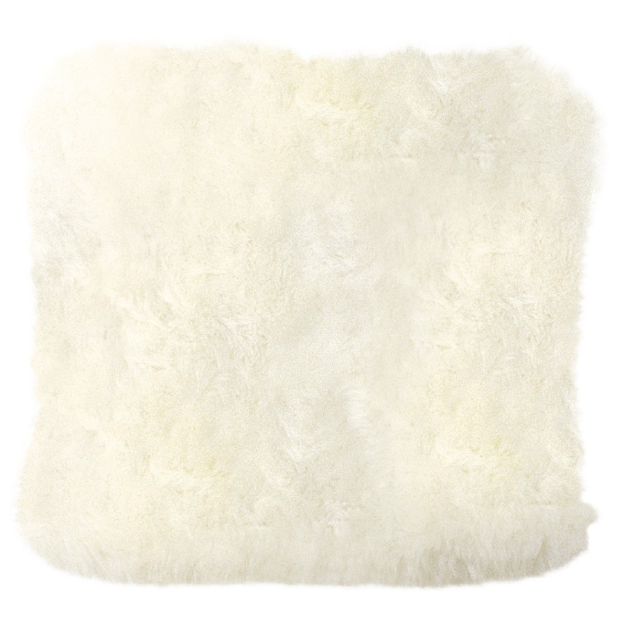 Lammfell-Kissen - naturweiß